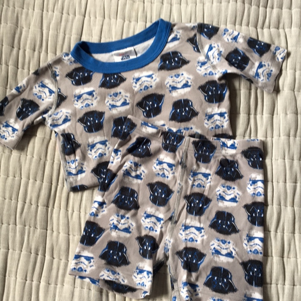 Summer jammies by Hanna Andersson.